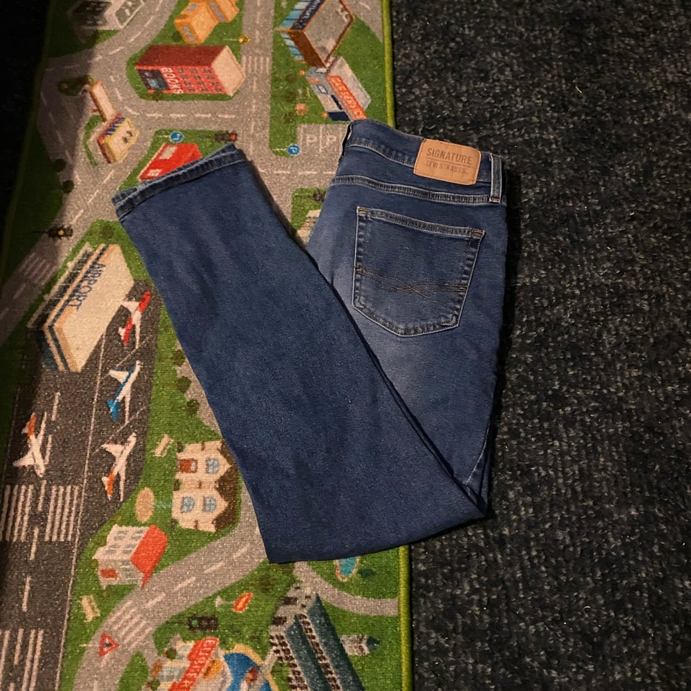 Signature Levi Denim Blue Pants